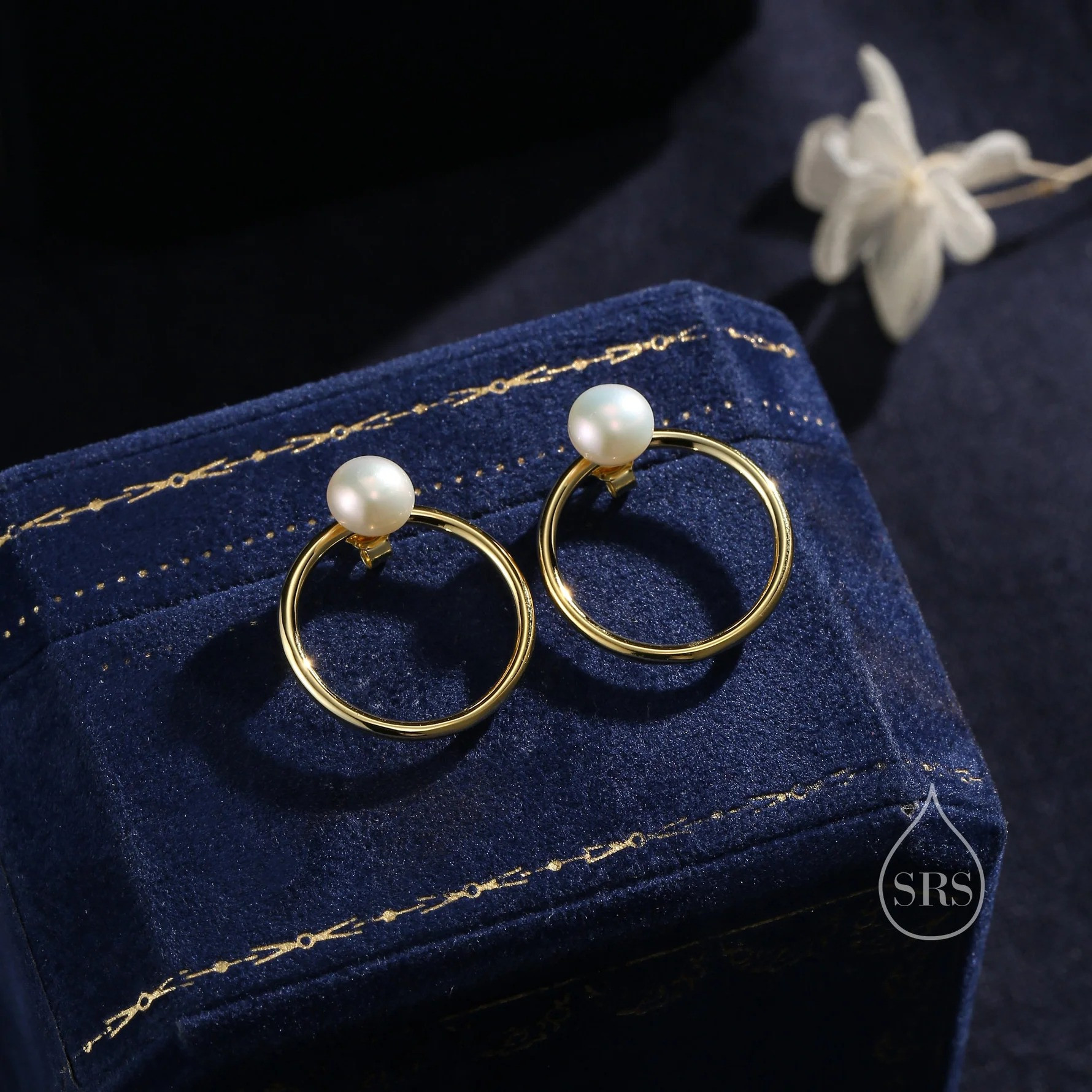 Natural Freshwater Pearl Ear Jacket - Image 5