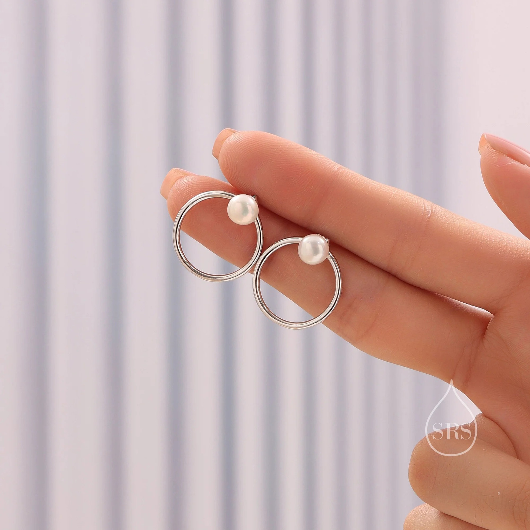 Vue alternative de Natural Freshwater Pearl Ear Jacket