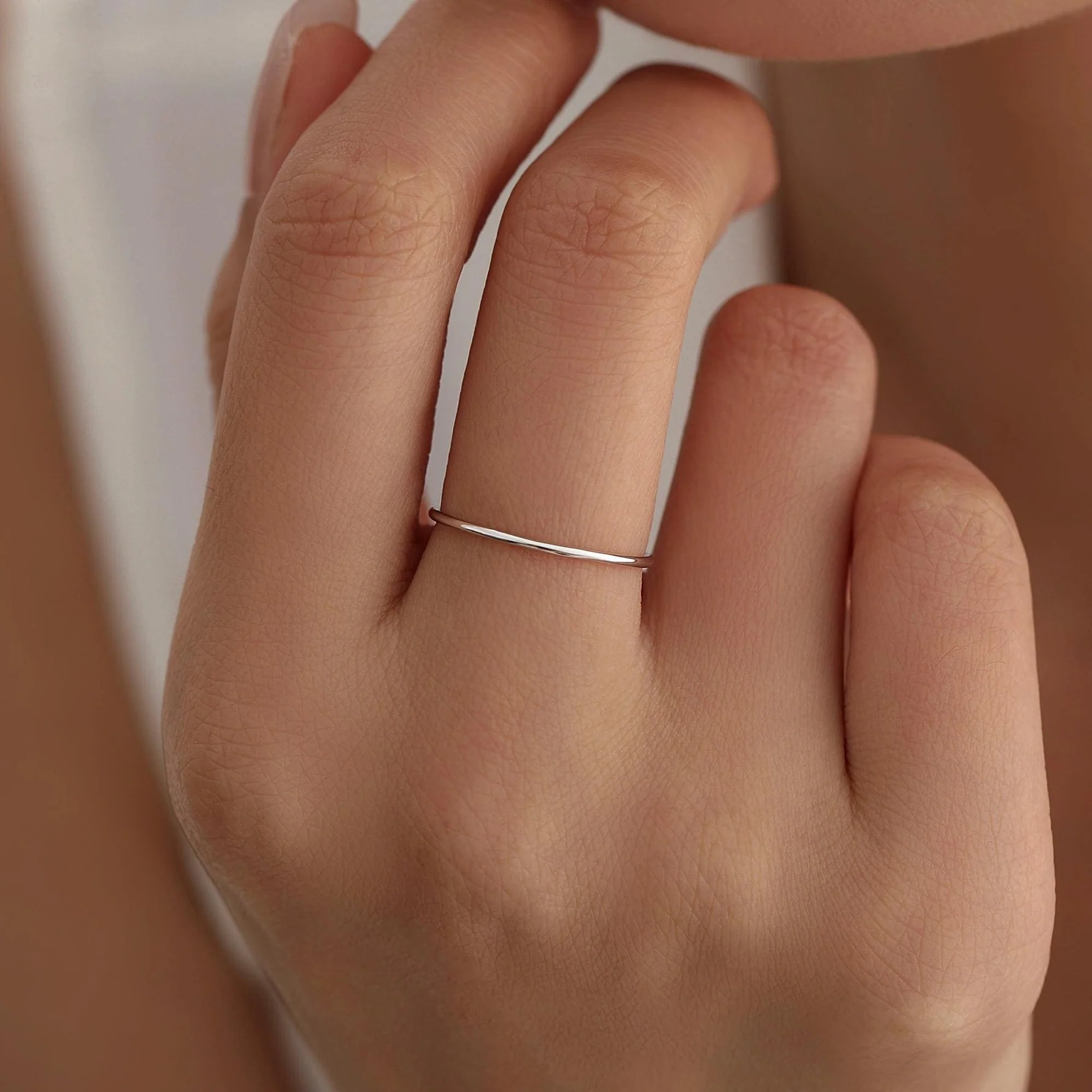 Super Skinny Midi Stacking Ring - Image 3
