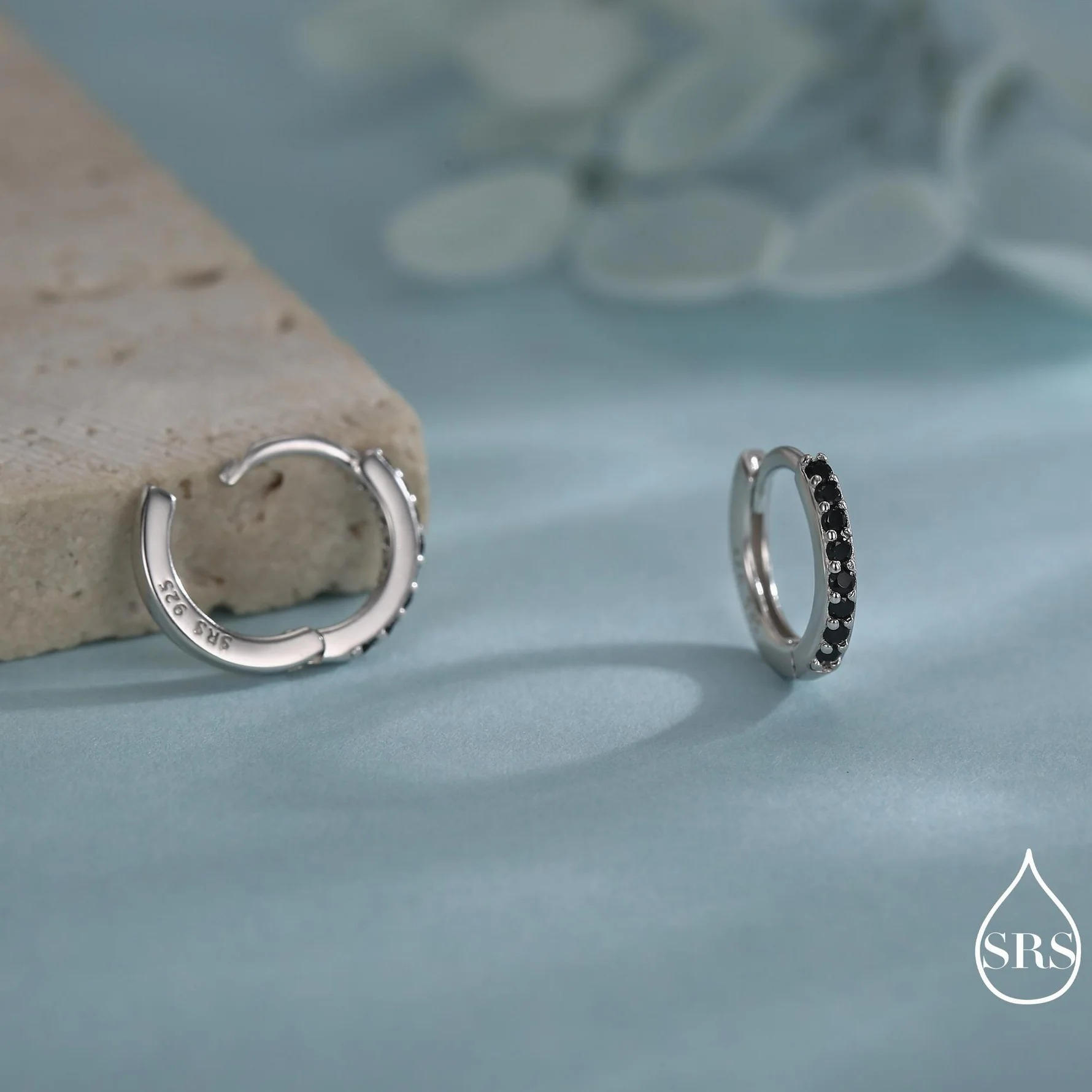 Pair of Minimalist Huggie Hoop Earrings - Image 6